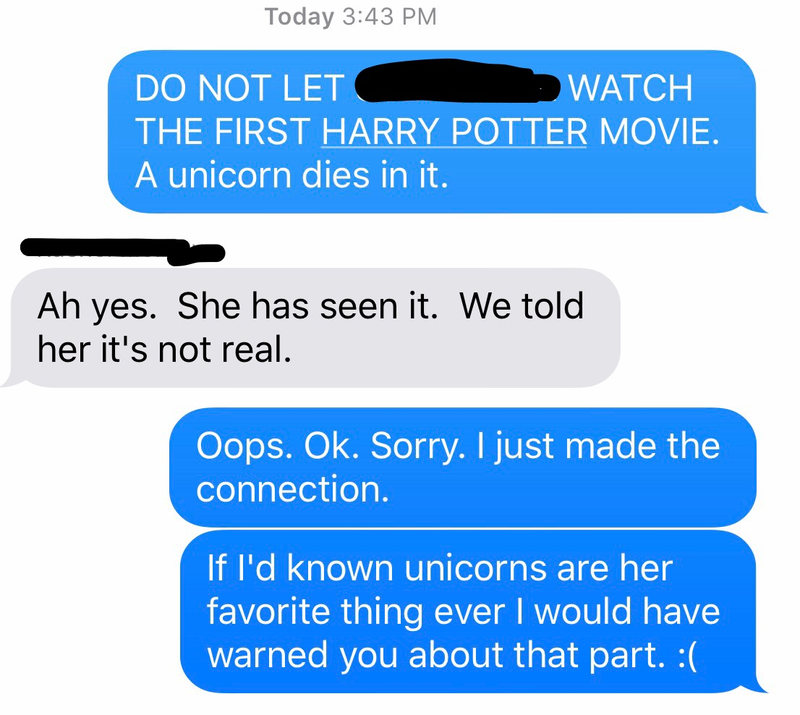 Illustration for article titled I screwed up (Minor Harry Potter spoiler)